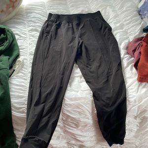 Black lululemon joggers